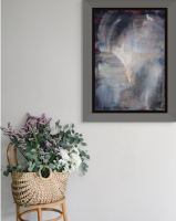 Abstract Brother Wolf mockup framed 3