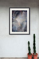 Abstract Brother Wolf mockup framed 4