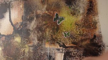 Abstract Forest Butterflies detail