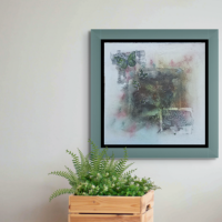 The Murmur of Butterflies light framed
